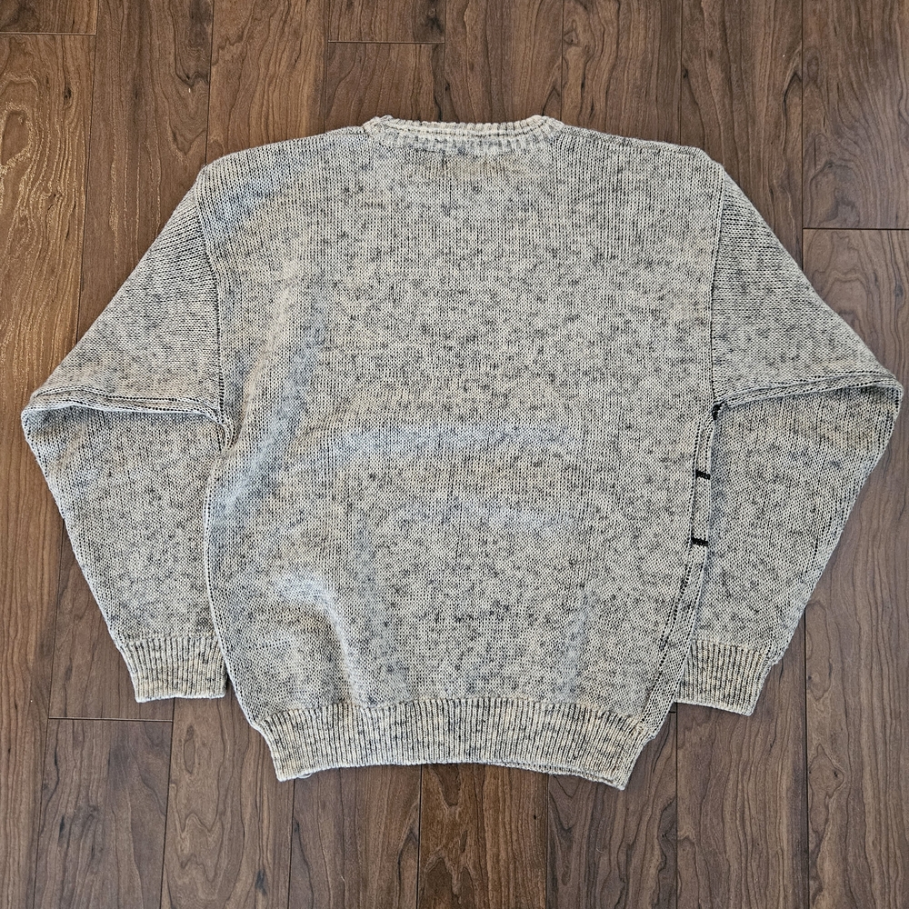 Vintage Sears Mens Store Sweater Mens Small Ski Graphic - Picture 6 of 6